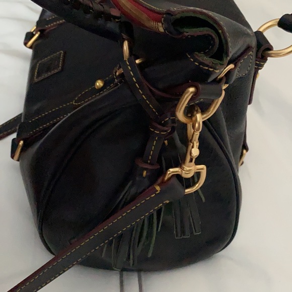 Dooney & Bourke Blue Florentine Large Satchel - Picture 3 of 7